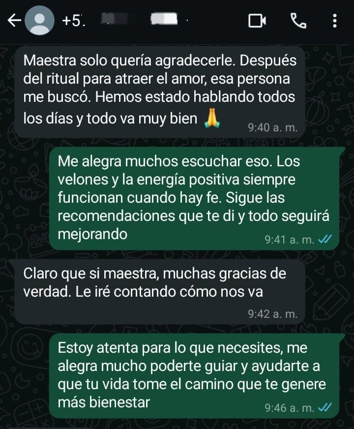 Testimonio de Retorno de Pareja